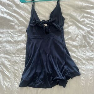Navy Urban Outfitters Romper